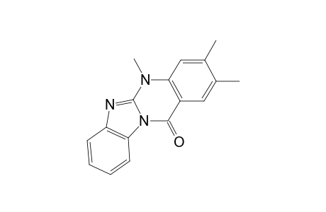 2,3,5-trimethylbenzimidazo[2,1-b]quinazolin-12(5H)-one
