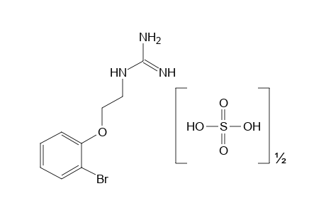 [2-(o-BROMOPHENOXY)ETHYL]GUANIDINE, HEMISULFATE