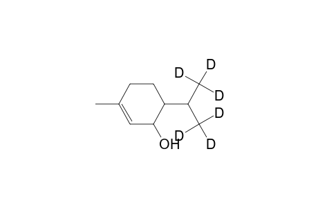 2-Cyclohexen-1-ol, 3-methyl-6-[1-(methyl-D3)ethyl-2,2,2-D3]-