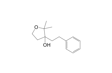 2,2-Dimethyl-3-phenethyl-tetrahydrofuran-3-ol