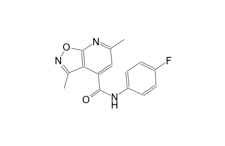 isoxazolo[5,4-b]pyridine-4-carboxamide, N-(4-fluorophenyl)-3,6-dimethyl-