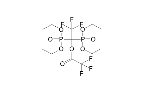1-TRIFLUOROACETOXY-2,2,2-TRIFLUORO-1,1-BIS(DIETHYLPHOSPHONO)ETHANE