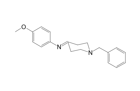 1-Benzyl-N-(4-methoxyphenyl)piperidin-4-imine