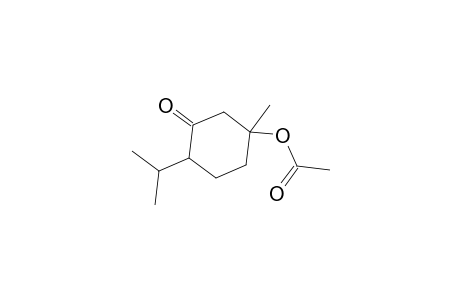 4-Isopropyl-1-methyl-3-oxocyclohexyl acetate