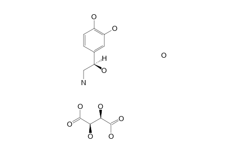 (R)-(-)-norepinephrine L-bitartrate monohydrate