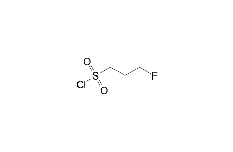 3-FLUOROPROPANESULFONYL-CHLORIDE