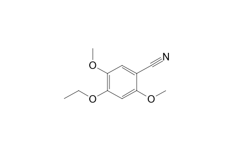 2,5-Dimethoxy-4-ethoxybenzonitrile