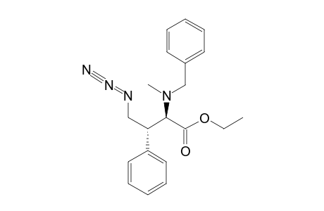 ETHYL-(2R,3R)-4-AZIDO-2-[BENZYL-(METHYL)-AMINO]-3-PHENYLBUTYRATE;MAJOR-REGIOISOMER