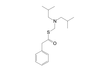 S-[(bis(2-methylpropyl)amino)methyl] 2-phenylethanethioate