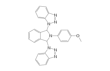 1,3-BIS-(1,2,3-1H-BENZOTRIAZOL-1-YL)-2-(PARA-METHOXYPHENYL)-ISOINDOLINE