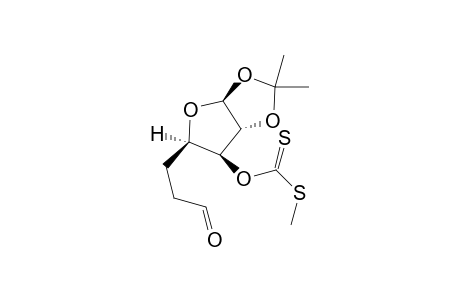 5,6-Dideoxy-1,2-O-isopropylidene-3-O-(S-methylthiocarbonate)-.alpha.,D-xylo-heptofuranose