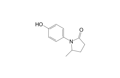 1-(4-Hydroxyphenyl)-5-methylpyrrolidin-2-one