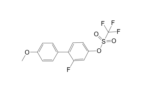 [3-Fluoro-4-(4-methoxyphenyl)phenyl]trifluoromethanesulfonate