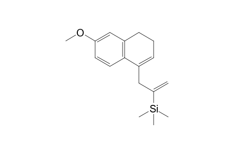1-[2'-(Trimethylsilyl)-2'-methyleneethyl]-6-methoxy-3,4-dihydronaphthalene