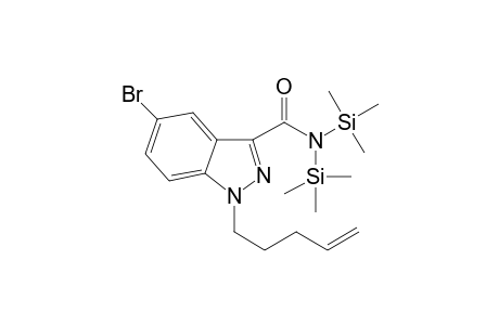 5-bromo-1-(pent-4-en-1-yl)-N,N-bis(trimethylsilyl)-1H-indazole-3-carboxamide