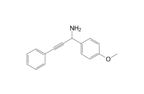 1-(4-Methoxyphenyl)-3-phenyl-2-propynylamine