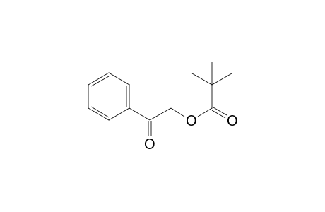 Trimethylacetic acid 2-oxo-2-phenylethyl ester