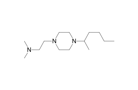 1-(2-Dimethylaminoethyl)-4-(hex-2-yl)piperazine