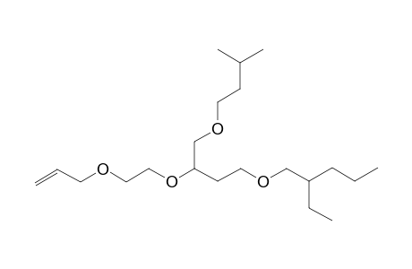 12-Ethyl-8-(5'-methyl-2'-oxa-1'-hexyl)-4,7,10-trioxa-1-hexadecene