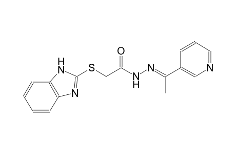 acetic acid, (1H-benzimidazol-2-ylthio)-, 2-[(E)-1-(3-pyridinyl)ethylidene]hydrazide