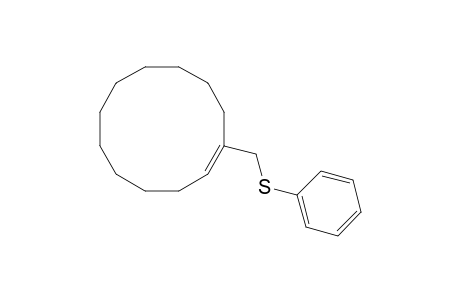 (1E)-1-(phenylsulfanylmethyl)cyclododecene