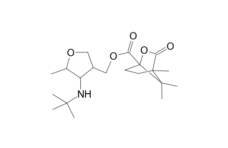 (1'S,2S,3R,4R)-3-(t-butylamino)-4-[(camphanoyloxy)methyl]tetrahydro-4-(hydroxymethyl-2-methylfuran