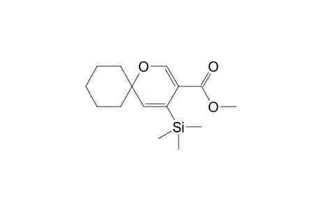 Methyl 4-(trimethylsilyl)-1-oxaspiro[5.5]undeca-2,4-diene-3- carboxylate