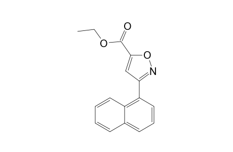 Ethyl 3-(1-naphthyl)isoxazole-5-carboxylate