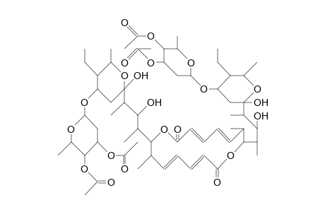 3'',3''',4'',4'''-Tetra-O-acetyl-elaiophylin