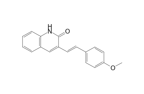 (E)-3-(4-Methoxystyryl)quinolin-2(1H)-one