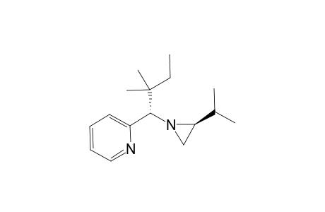 1-[1-(S)-(2-Pyridyl)-2,2-dimethylbutyl]-2(S)isopropylaziridine