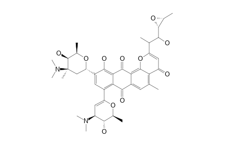 #5;PHOTOHEDAMYCIN-B;8-[4-(DIMETHYLAMINO)-3-HYDROXY-2-METHYL-3,4-DIHYDRO-2H-PYRAN-6-YL]-11-HYDROXY-2-[2-HYDROXY-1-METHYL-2-(3-METHYLOXIRAN-2-YL)-ETHYL]-5-METHY