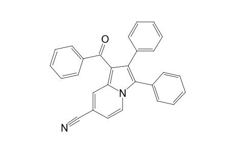 1-Benzoyl-2,3-diphenyl-indolizine-7-carbonitrile