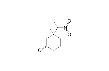 3-METHYL-3-(1-NITROETHYL)-CYClOHEXANONE;DIASTEREOMER-#1