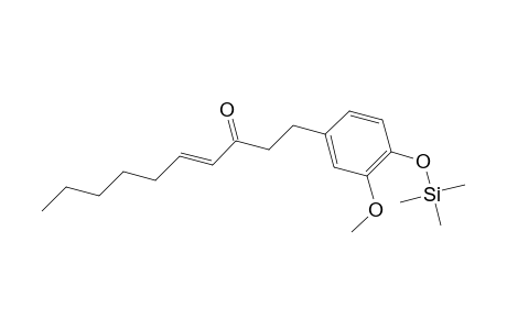 4-Decen-3-one, 1-[3-methoxy-4-[(trimethylsilyl)oxy]phenyl]-