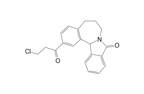 2-(3-CHLORO-1-OXOPROPYL)-6,7,9,13B-TETRAHYDRO-5H-ISOINDOLO-[1,2-A]-[2]-BENZAZEPIN-9-ONE