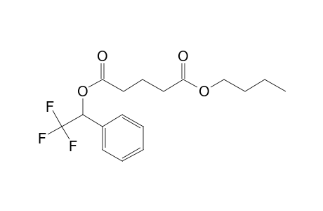 Glutaric acid, butyl 1-phenyl-2,2,2-trifluoroethyl ester