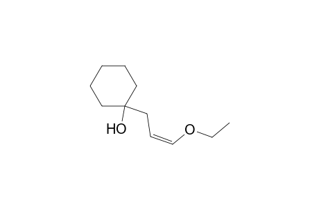 (Z)-1-(3-Ethoxy-2-propenyl)cyclohexanol