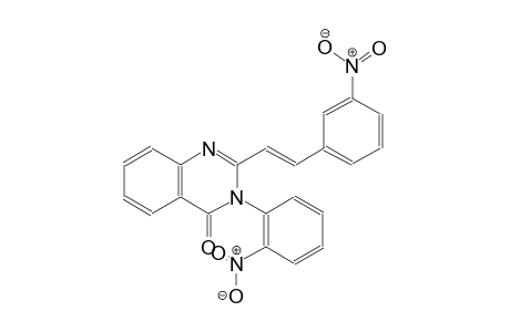 3-(2-nitrophenyl)-2-[(E)-2-(3-nitrophenyl)ethenyl]-4(3H)-quinazolinone