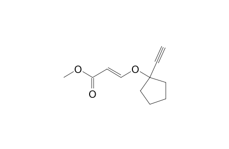 (E)-Methyl 3-(1-Ethynylcyclopentyloxy)acrylate
