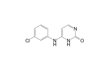 4-(3-Chloroanilino)-2(1H)-pyrimidinone