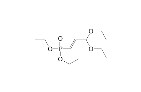 Phosphonic acid, (3,3-diethoxy-1-propenyl)-, diethyl ester, (E)-