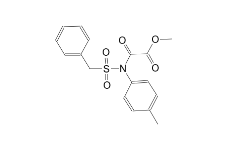 acetic acid, [(4-methylphenyl)[(phenylmethyl)sulfonyl]amino]oxo-, methyl ester