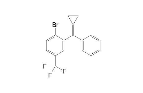 1-Bromo-2-[cyclopropylidene(phenyl)methyl]-4-(trifluoromethyl)benzene