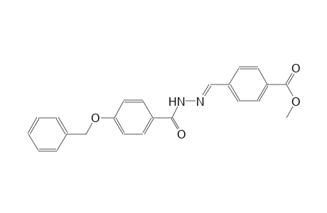 benzoic acid, 4-(phenylmethoxy)-, 2-[(E)-[4-(methoxycarbonyl)phenyl]methylidene]hydrazide