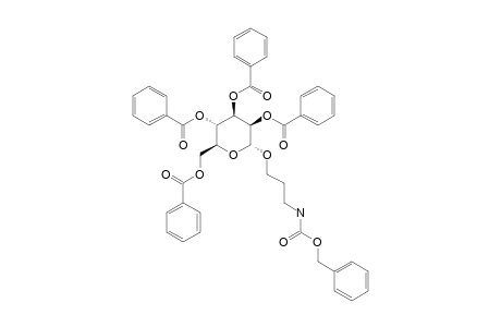 3-[(BENZYLOXYCARBONYL)-AMINO]-PROPYL-2,3,4,6-TETRA-O-BENZOYL-ALPHA-D-MANNOPYRANOSIDE