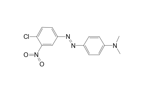 4-[(E)-(4-Chloro-3-nitrophenyl)diazenyl]-N,N-dimethylaniline