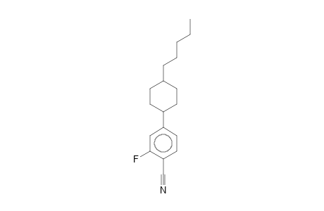 2-Fluoro-4-(4-pentylcyclohexyl)benzonitrile