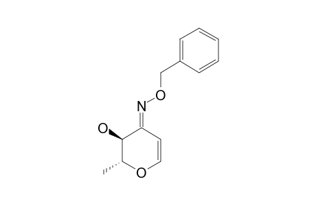 O-BENZYL-1,5-ANHYDRO-2,6-DIDEOXY-L-ERYTHRO-HEX-1-EN-3-ULOSE-OXIME