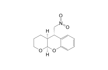 4a,5-trans-4a,10a-cis-5-(Nitromethyl)-3,4,4a,10a-tetrahydro-2H,5H-pyrano[2,3-b]chromene